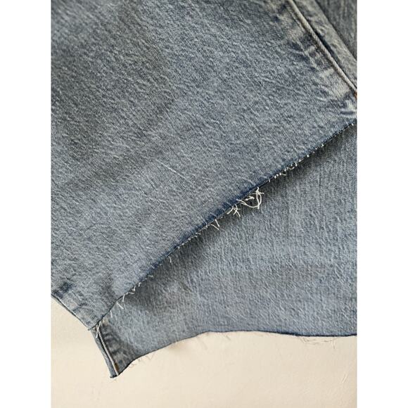 NWD J. Crew Wide Leg Cropped Jeans All Day Stretch Spring Storm Blue Size 30 - Picture 6 of 10